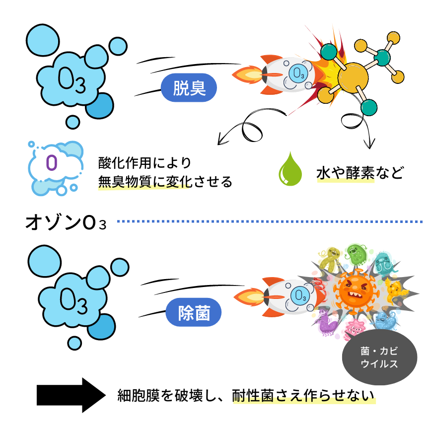 オゾンO3の働き